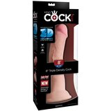 Pipedream dildo "king cock plus triple density" - 20 cm (R21344) | Shoptok.si