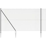 vidaXL Varjena Žična Ograja s 7 Bodalnimi Stebri 1,5x10 m | Shoptok.si