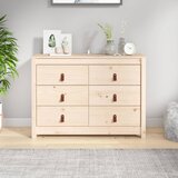 vidaXL Bočni ormarić 100 x 40 x 72 cm od masivne borovine Cijene