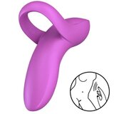 Satisfyer Naprstni vibrator Bold Lover vijoličen Cene