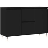Maison Chic Komoda - Predalnik črna 104x35x70 cm inženirski les, (21716085) Cene