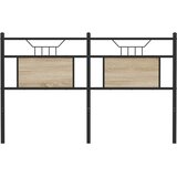  Zamjensko uzglavlje boja hrasta sonome 137 cm konstruirano drvo i čelik | shoptok.hr