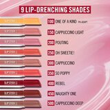 Rimmel London Stay Glossy šminka z bleščečim finišem za ustnice odtenek POPPY 3.4 g | Shoptok.si