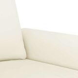 vidaXL Sedežna garnitura 2-delna z blazinami krem žamet, (20924600) | Shoptok.si