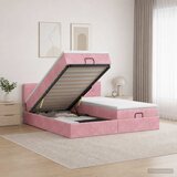  od pjene s madracem i LED-om Ružičasta 200 x 200 cm | shoptok.hr