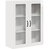  Zidni stakleni ormarić Visoki sjaj bijela 80 x 31 x 100 cm | shoptok.hr