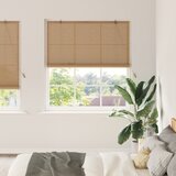 vidaXL Zavese in rolete z zavesami Svetlo rjava 140 x 220 cm Bambus | Shoptok.si