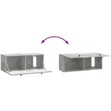 TV Omarica za TV, ki jo lahko montiraš na steno Betonsko siva, (5000220648) | Shoptok.si
