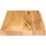 Stolna Mizna plošča z naravnim robom 50x40x3,8 cm trden mangov les, (21411919) | Shoptok.si