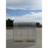  Modularni čelični plastenik Gable,4 mx2.99m, polikarbonat 4 mm , razmak između lukova 1m | shoptok.hr