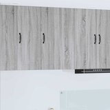 vidaXL Stenska kuhinjska omarica s polico Siva Sonoma 50 x 31 x 80 cm | Shoptok.si