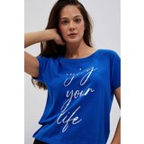 Marisse Women's T-Shirt L-Ts-4045 Blue | Shoptok.si