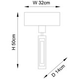  Endon 95271 - Zidno svetlo CARLTON 1xE27/10W/230V bronza | Eponuda.com