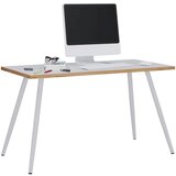 MID.YOU Pisalna Miza Salia T50, Barva Hrasta, Bela, 110x50cm | Shoptok.si