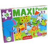 Mađarski proizvođač Maxi sestavljanka z živalmi iz džungle - D-Toys Cene
