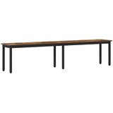  Klupa Dimni hrast 200 x 35 x 45 cm Konstruirano drvo | shoptok.hr
