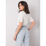 RUE PARIS T-shirt-217-TS-25606.55P-ecru | Shoptok.si