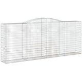  Lučne gabionske košare 6 kom 400x50x160/180cm pocinčano željezo | shoptok.hr