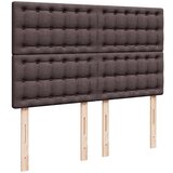vidaXL Otomanski posteljni okvir z vzmetnico rjav 140x200 cm blago | Shoptok.si