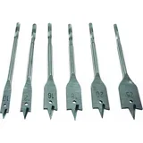 Burgije za drvo ravne set 6 EC 1170