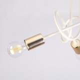 plafonski luster oxford 3xE27/15W/230V mesing/bela | Eponuda.com