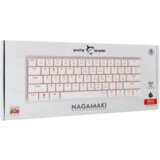 White Shark TASTATURA GK-006212 NAGAMAKI Bijela-Mehanička/ HR - RED SW. | Eponuda.ba