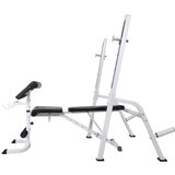  Vadbena klop s kompletom uteži in stojalom 60,5 kg, (20668296) | Shoptok.si
