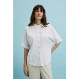 Marisse Women's Shirt L-Ko-4344 Off White Cene