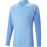 Puma TEAMCUP TRAINING 1/4 ZIP TOP Muška sportska majica, svjetlo plava, veličina | shoptok.hr