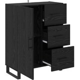  Kreveta Crni hrast 69,5 x 34 x 90 cm Obrađeno drvo i čelik | shoptok.hr