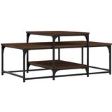  Stolić za kavu smeđa boja hrasta 102x60x45 cm konstruirano drvo | shoptok.hr