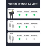 Ugreen HDMI 2.0 Kabl pod uglom 90° 4K@60Hz 2m – (10173) | Eponuda.com