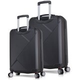 Zoozie Bags set kofera 8015, 2 dijela, crni | Eponuda.ba