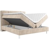 Esposa POSTELJA Z VZMETNICO 140 cm x 200 cm , tekstil rjavosiva | Shoptok.si