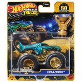 Mattel Hot Wheels Monster Trucks: Mega-Wrex zmagovalni avtomobilček s pokalom 1/64 - Cene
