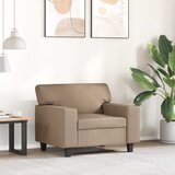  Fotelja boja cappuccina 60 cm od umjetne kože | Eponuda.com