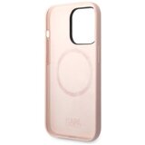 Karl Lagerfeld Maska za telefon MagSafe Compatible Case Liquid Silicone Karl Head za iPhone 14 Pro pink Cene