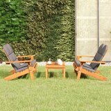  3-dijelna vrtna garnitura Adirondack masivno bagremovo drvo | shoptok.hr