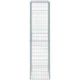  Gabionska košara s poklopcem 100x50x200 cm pocinčano željezo | shoptok.hr
