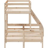  Krevet na kat 80x200/120x200 cm od masivne borovine | shoptok.hr