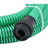  Sesalna cev s PVC nastavki 4 m 22 mm zelene barve | Shoptok.si