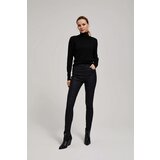 Marisse Thin Turtleneck Sweater, Black | shoptok.hr