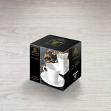  Set 2 Skodelic in Podstavkov, Porcelan, 160ml | Shoptok.si