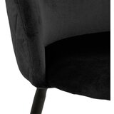 Ambia Home STOL, tekstil črna | Shoptok.si