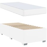 vidaXL Konstrukcija postelje Drugo Bela 90 x 190 cm Umetna koža | Shoptok.si
