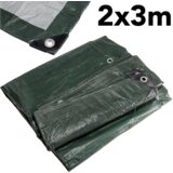 Ct Visokokakovostna nepremočljiva ponjava 2x3m 120g/m2 temno zelena Cene