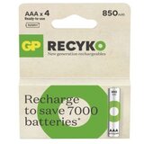  Polnilna baterija GP ReCyko 850 mAh HR03 (AAA) 4kos 4/1 Cene