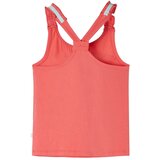  Dječja majica bez rukava koraljne boje 116 | shoptok.hr