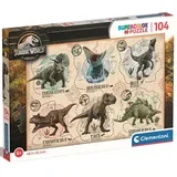 Jurassic World 104kom super slagalica u boji -