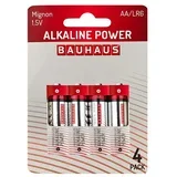 Alkalna baterija Power (Mignon AA, Alkalijski (mangan), 1,5 V, 4 kos)